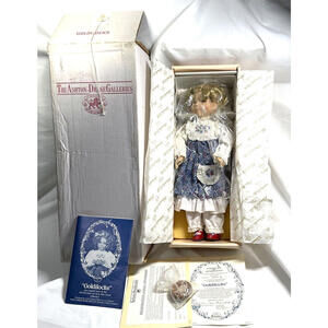 Edwin M Knowles Goldilocks Porcelain Doll by Artist Dianna Effner,   Box & COA